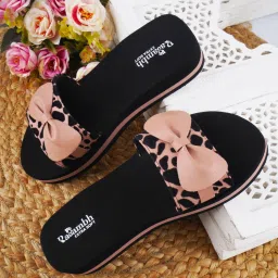 Comfortable Stylish and Trending Printed Flip Flops sliders For Women Women Slides-image-78