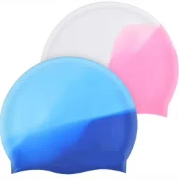 2pcs Swimming Cap Water Cap s Extra Pure Silicone Swimming Cap-image-49