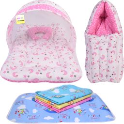 New Born Baby Boys & Baby Girls Bedding Gift Set Combo-image-16