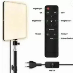 TECHGEAR LED Video Soft Light Panel, for Studio Photography | Video Recording Straight Flash Bracket-20