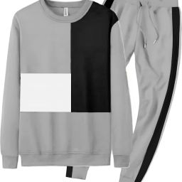 Colorblock Men Track Suit-image-77