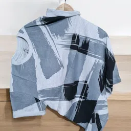 magneto Men Printed Round Neck Pure Cotton Grey T-Shirt-picture-4