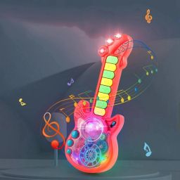Musical Learning Electronic Gear Guitar Toy for Kids|with Pleasant Sound Lights-20