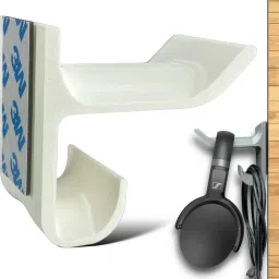 SRS Table & Wall Mount Stick-ON Adhesive Headphone Stand-picture-10