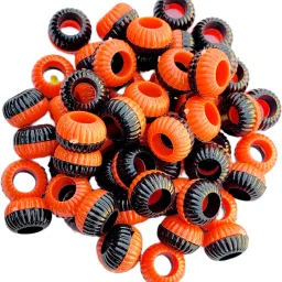 Orange&Black Pigeon sound foot ring 20 pcs Bird Shoulder Guard-image-57