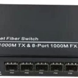 RAMEX Gigabit Ethernet Fiber Switch 8 Port RJ45 + 2 SC Fiber SMSF 20KM 1 Ports 1000 Mbps Network Switch-34