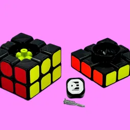 d eternal Cube 3x3 High Speed Magic Puzzle Speedcube 3by 3 & Cube Oil Lubricant Combo Set image 5