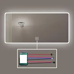 DHRUV-PRO 3 Gang 2 Way Mirror Insulated Touch Sensitive Switch Touch Sensor image 3