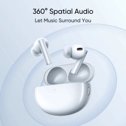 realme Buds Air 6 Pro with 50dB ANC, 360 Spatial Audio and upto 40 hours Playback Bluetooth Headset image 5