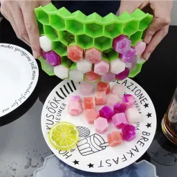 dealbooth Multicolor Silicone Ice Cube Tray image 3
