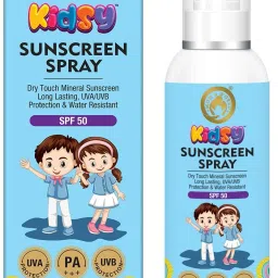 Sunscreen - SPF 50 PA+++ Kids Sunscreen Spray SPF 50, 120ml + Candy Floss Body Wash, 240 ml-image-6