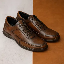 Men's Premium Leather Formal – Stylish Lace-Up Shoes for Office Casual Wear Casuals For Men-picture-29