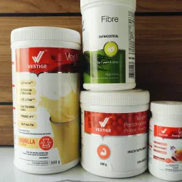 VANILL SHAKE & PROTEIN POWDER 200GM & ACTIVE FIBER COMPLEX 200GM AFRESH KASHMIRI Nutrition Drink-image-70