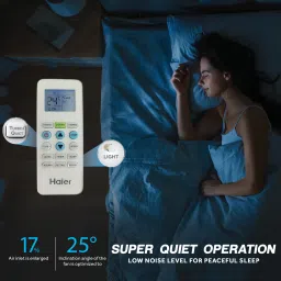 haier 2024 Model 1.5 Ton 5 Star Window Dual Inverter Micro Bacterial Filter, 54 High Ambient Performance, Low Power Consumption Heavy Duty AC- White image 5