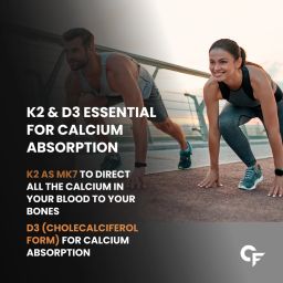 carbamide forte Vitamin D3 K2 MK7 | Plant Based Veg Vitamin D3 Tablets Lichen Source image 4