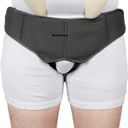 Inguinal Hernia Belt Pain Relief Support with Removable Pads & Adjustable Straps Supporter-image-108