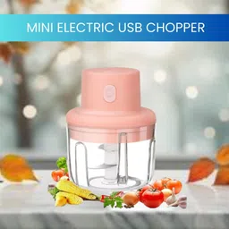 totthar Electric Rechargeable Chopper for Kitchen TTCH53 Electric Vegetable & Fruit Chopper-picture-11