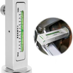 Magnetic Camber Gauge Aluminum Alloy Camber Alignment Tool Magnetic Camber Gauge Aluminum Alloy Dual Bubble Level Tool for Wheel Alignment Magnetic Inclinometer Level-23