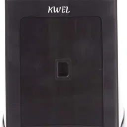 kwel Double Side Cube Table Top L-Fold Tissue Dispenser with 2 Packets-Black Paper Dispenser image 3