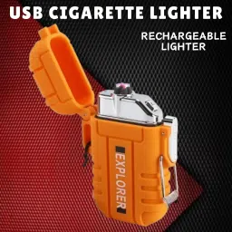 Explorer USB Cigaratte Lighter, Windproof Flameless ARC Rechargeable LighterG139 Explorer USB Cigaratte Lighter, Windproof Flameless ARC Rechargeable LighterG139 Pocket Lighter-image-76