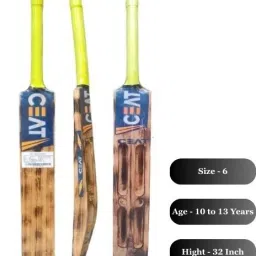 RV Sport | Ceat Cricket Bat | Tennis Ball Cricket Bat | Size 6 Poplar Willow Cricket Bat For 10 - 12 Yrs-image-57