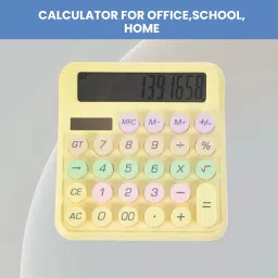 Desktop Calculator, 12-Digit Large LCD and Large Buttons for Office, Homes U217 Basic Calculator-image-84