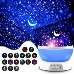 Moon Light for Kids Space & Animal World Star Projector 360 Degree Rotation Night Lamp-10