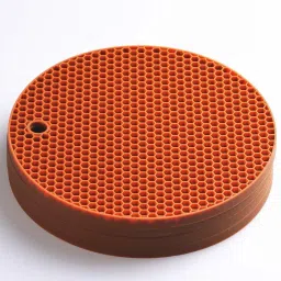 p-plus international Silicone Round Trivet Pack of 4 Matt Trivet image 3