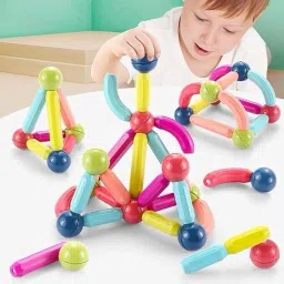 Magnetic Building Sticks and Balls Set, 42 Pieces-image-44
