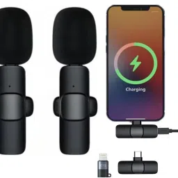 enmora K9 mic Wireless Microphone Plug and Play Coller Mic oiu55 Microphone image 2