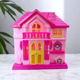 My First Villa Doll House Play Set For Kids, Play Accessories [8Pcs Set]-14