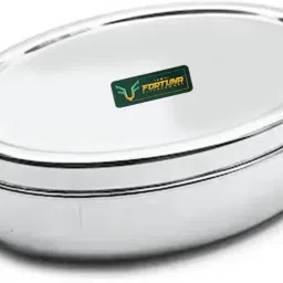 Oval Lunch Box/Food Pack, High Polish 1 Tier Tiffin Box for School & Office 1 Containers Lunch Box-picture-20