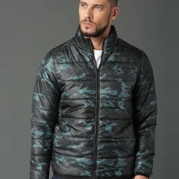 roadster Men Printed Padded Jacket-picture-23