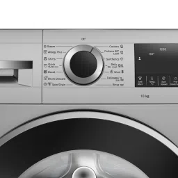bosch 10 kg Fully Automatic Front Load with In-built Heater Silver image 2
