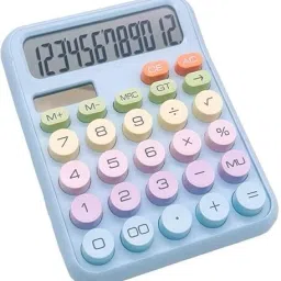 Calculator98 Mechanical Calculator, 12-Digit Calculators With Lcd Display Sensitive Button BasicCalculator-19