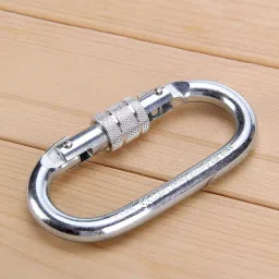 Stainless Steel Oval Snap Hook with Screw Lock Locking Carabiner-picture-26