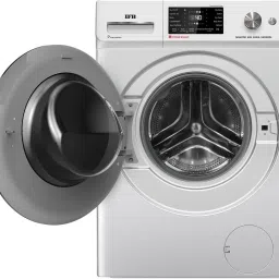 ifb 8 kg Fully Automatic Front Load with In-built Heater Silver, Black image 5