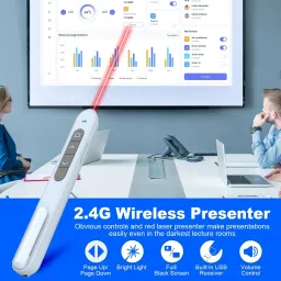 Jihaan Presenter Remote PowerPoint Clicker Slide long rang ppt control Presenter image 5