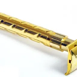 Double Edge Safety Razor Brass Razor For Men With 5 Shaving Blades, Men-21