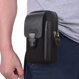 GOTEO Waist Bag Belt Pouch Mobile Phone Passport Holder Travel Camping Sports Running Waist Pouch for Men and Women-image-100