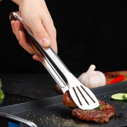 Serving Tongs Kitchen Tongs, Buffet Tongs, Stainless Steel Food Tong 22 cm Serving Tongs-image-64