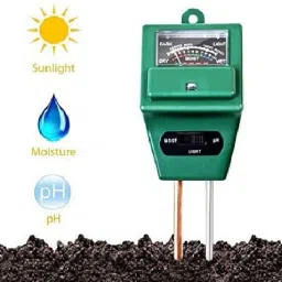 goodsbazaar Soil Tester, 3-in-1 pH Meter Test Kit All-in-One Digital Moisture Measurer image 2