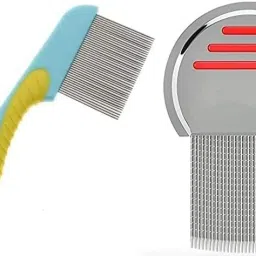 Stainless Steel Lice Egg Nit Lice Egg Removal Comb with Long Handle Lice Comb-image-63
