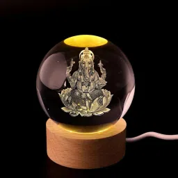 3D Crystal Ball Night Lamp,Creative Engraved Crystal Ball Night Light Table Lamp-picture-29