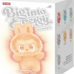 Labubu Toy Big Into Energy Plush Blind Box Vinyl Figures ( Pack Of 1 ) - 15 cm-0