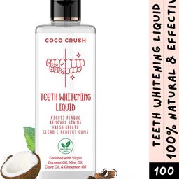 coco crush Ayurvedic Teeth Whitening Liquid - Fights Plaque, Removes Stains | 100% Natural Teeth Whitening Liquid-picture-13