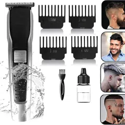 RACCOON Rechargeable Hair Clipper Hair Trimmer For Men Beard Electric Cuter Hair Machine Fully Waterproof Trimmer 60 minRuntime 4 Length Settings-25