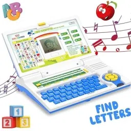 Educational Computer ABC and 123 Learning Kids Laptop with LED Display and Music-6