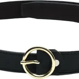 winsome deal Women Casual Black Artificial Leather Belt-picture-39
