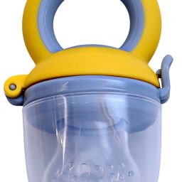 Handle Fruit Feeder with Soft Silicone Mesh Nipple Soother Ideal for Newborn Teether and Feeder-image-2